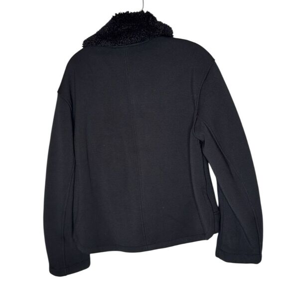Athleta Black Westbound Sherpa lined Jacket. Size Medium. - Picture 2 of 9